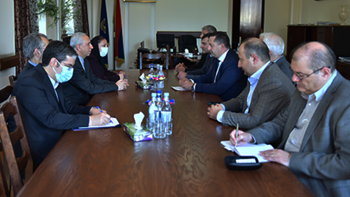 meeting--ambassador-Abbas-Badakhshan-Zohuri-YSU