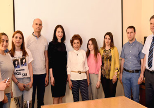 Armanai-Bekturova-delivered-a-lecture-at-YSU