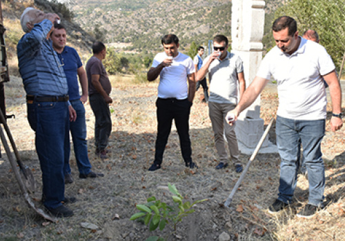 YSU-delegation-in-Artsakh